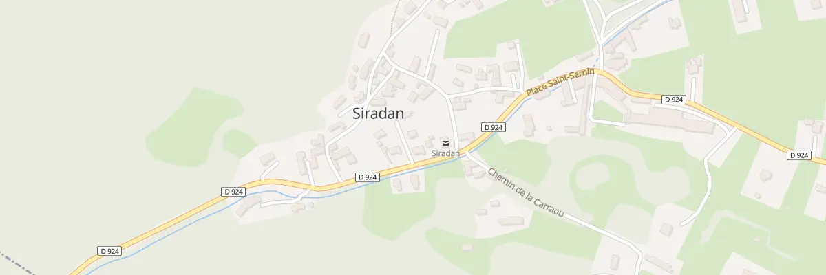 Plan du 12 Av du Gouhouron à Siradan