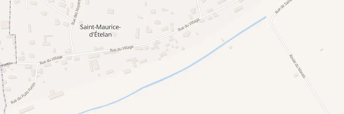 Plan du 5078 Le Village à Saint-Maurice-d’Ételan