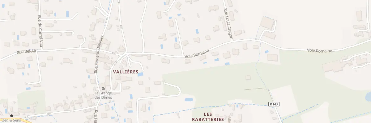 Plan du 10 Voie Romaine à Fondettes