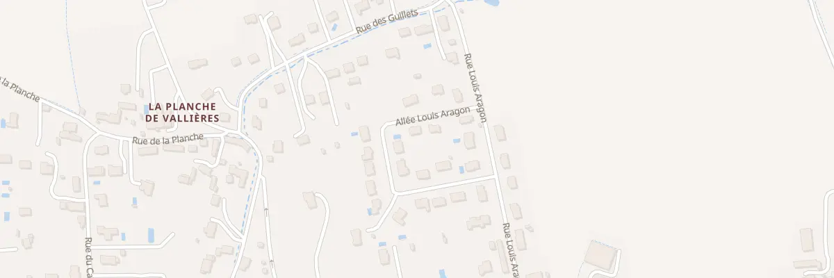 Plan du 5 All Louis Aragon à Fondettes
