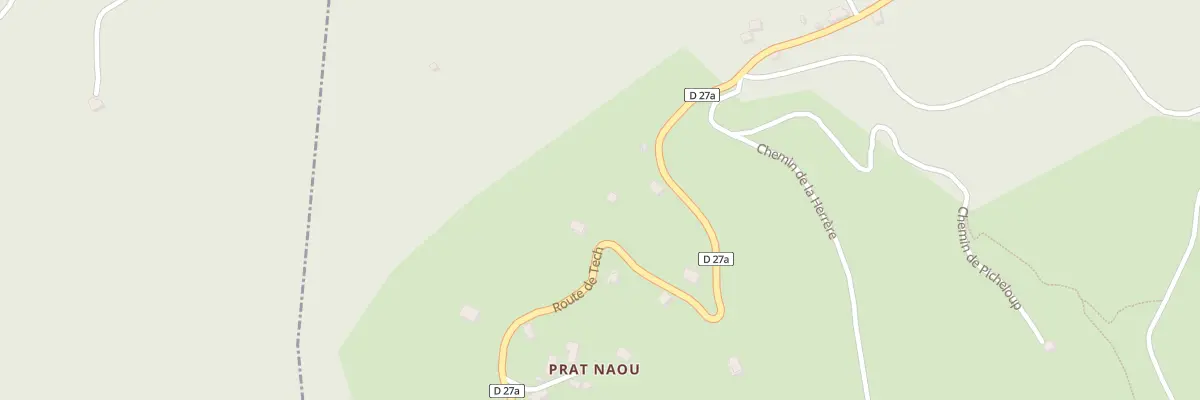 Plan du 1159 Rte de Tech à Gouaux-de-Luchon