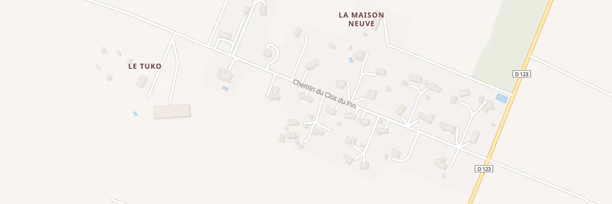 Plan du 25 Chem du Clos du Pin à Pauilhac