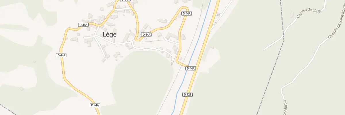 Plan du 8 Le Village à Lège