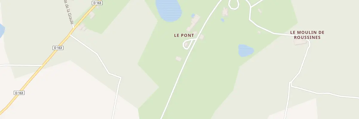 Plan du 8 Le Pont à Roussines