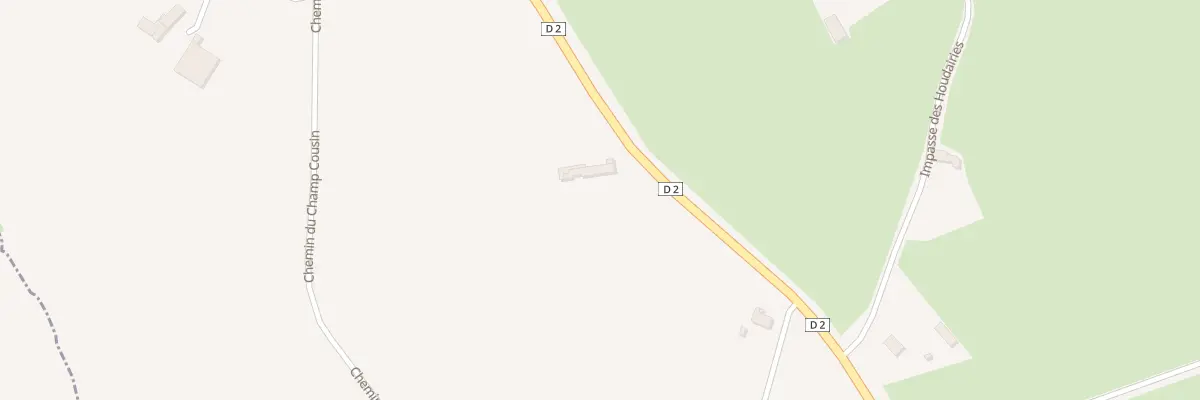Plan du 2116 Rte de la Ferte Bernard à La Chapelle-du-Bois