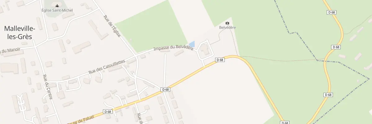 Plan du 134 Imp du Belvedere à Malleville-les-Grès
