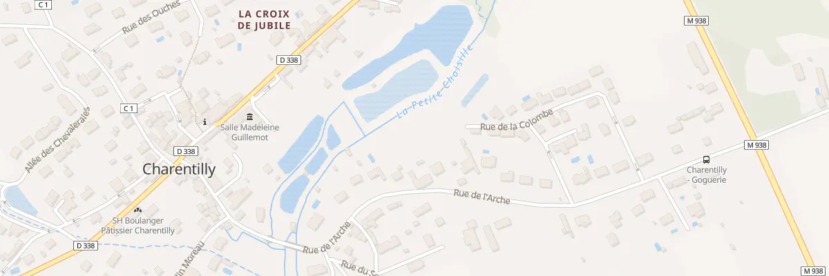 Plan du 22 Rue de l’Arche à Charentilly