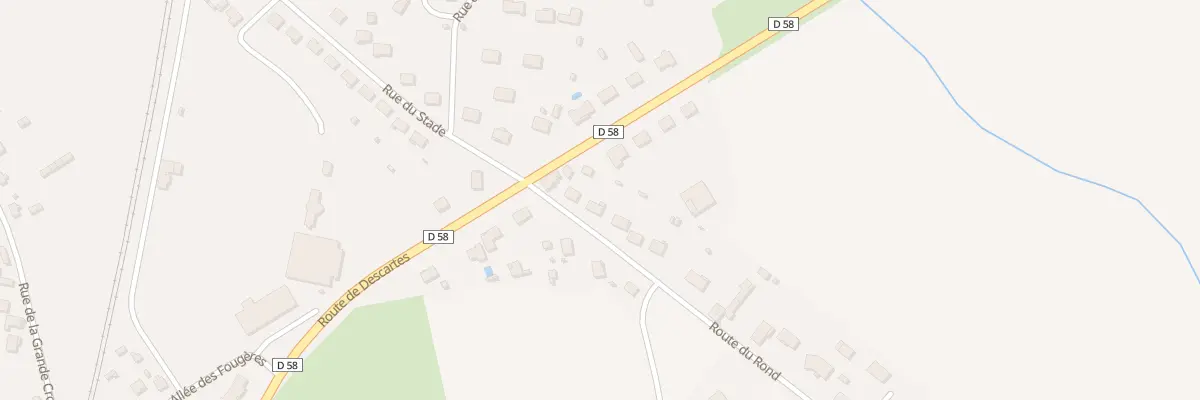 Plan du 3 Rte du Rond à Dangé-Saint-Romain