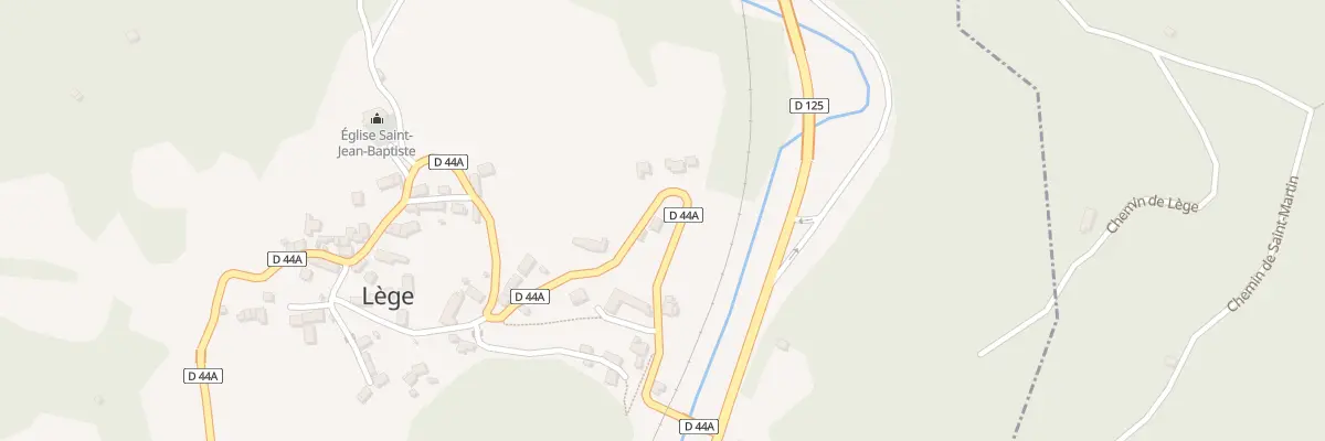Plan du 46 Le Village à Lège