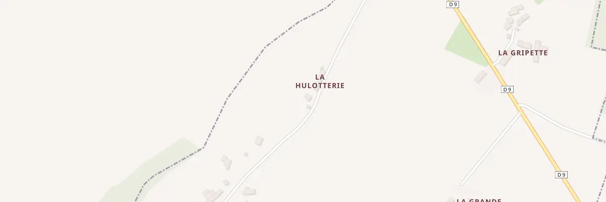 Plan du 2940 La Huloterie à Beaumont-sur-Dême