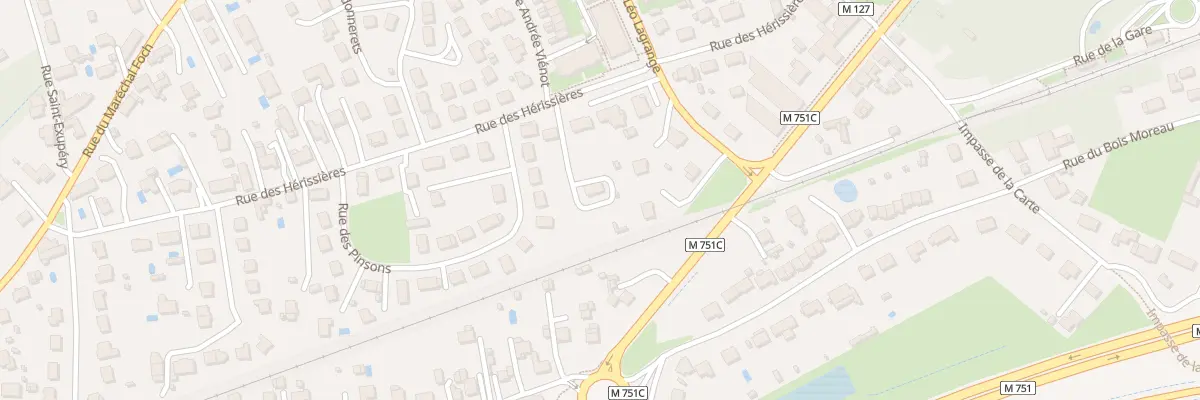 Plan du 4 Rue des Herissières à Ballan-Miré