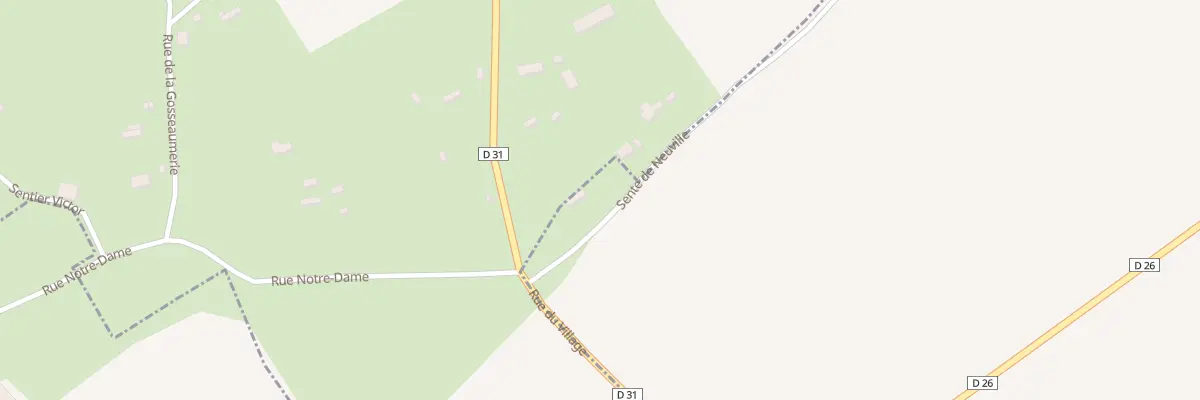 Plan du 65 La Cour Neuville à Neuville-sur-Authou