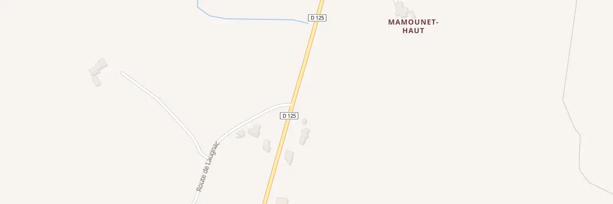 Plan du 391 Rte de Colayrac à Madaillan