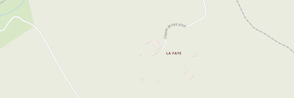 Plan du 760 Che de Font d’Our à Manzac-sur-Vern