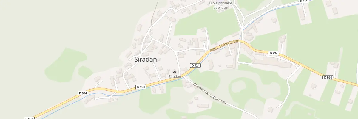 Plan du 2 Che du Hourcadon à Siradan