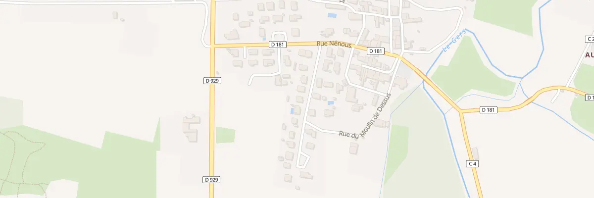 Plan du 10 Rue Lanclade à Auterive