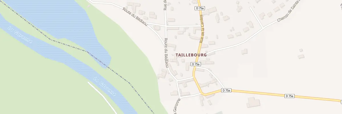 Plan du 17 Rte du Bediaou à Ponlat-Taillebourg
