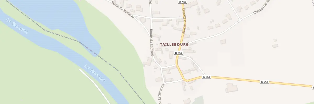 Plan du 19 Rte du Bediaou à Ponlat-Taillebourg