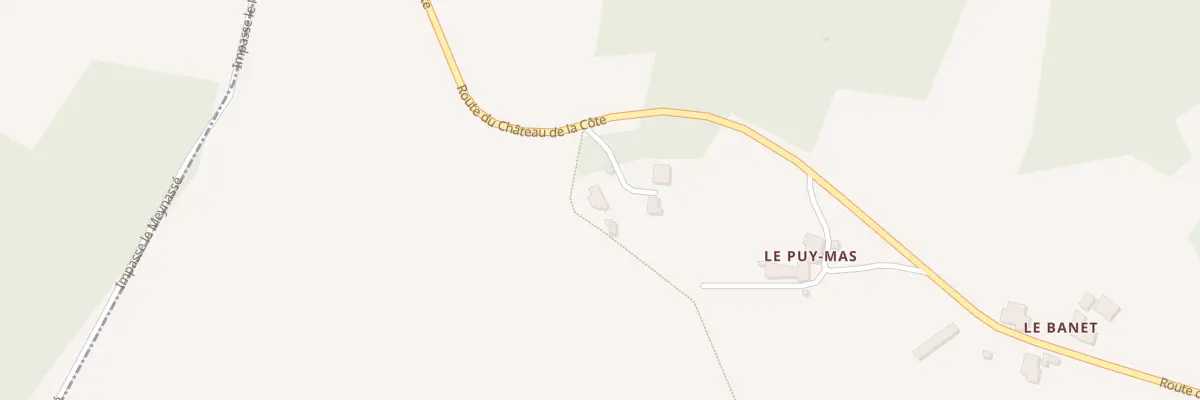 Plan du 56A Le Puy Mas à Biras