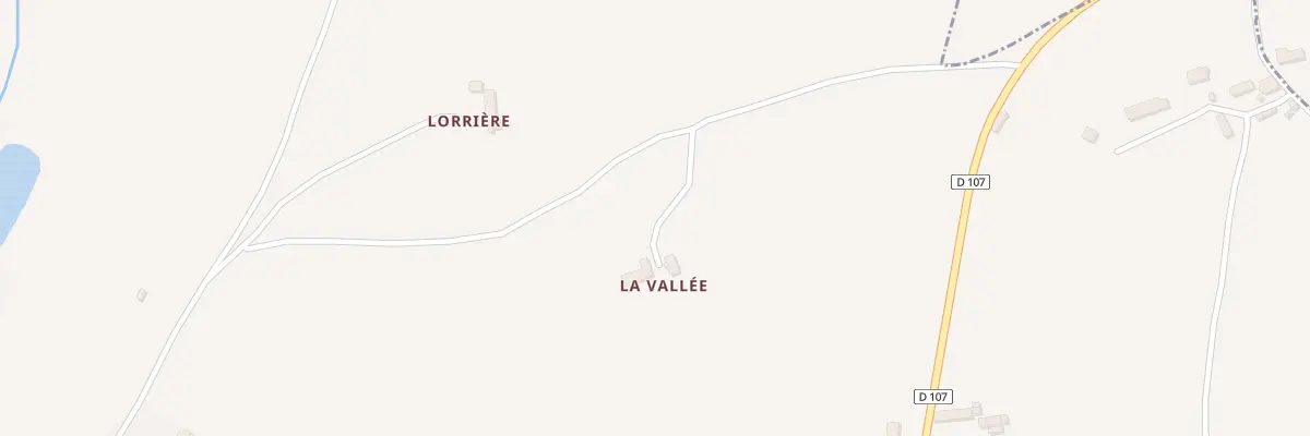 Plan du 408 La Vallée à Saint-Germain-de-la-Coudre