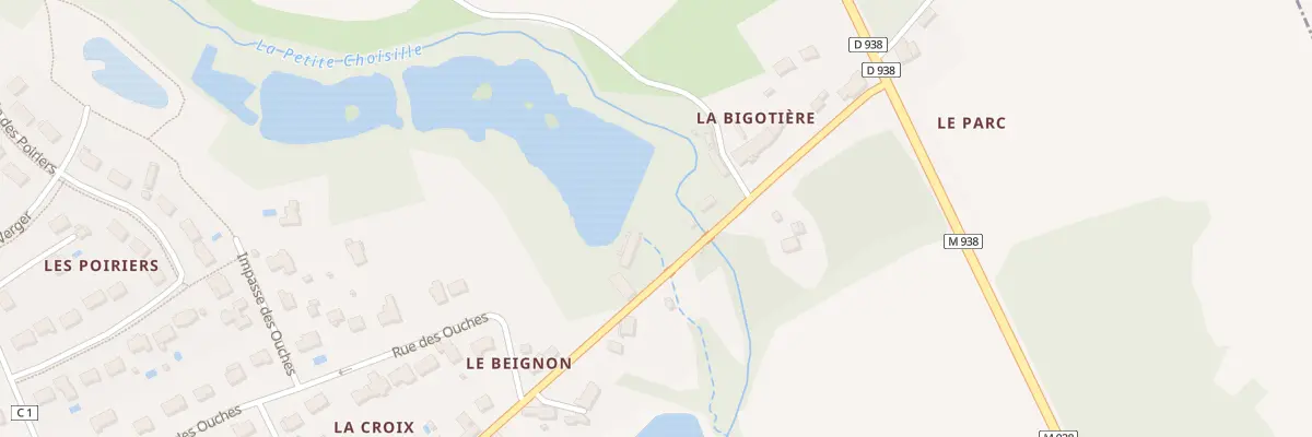 Plan du 16 Rue du Clos Faroux à Charentilly