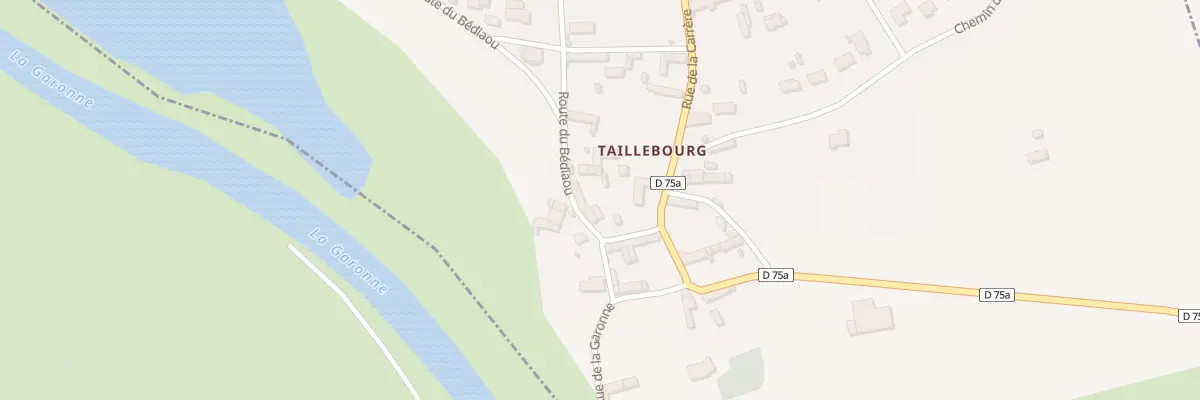 Plan du 4 Rte du Bediaou à Ponlat-Taillebourg