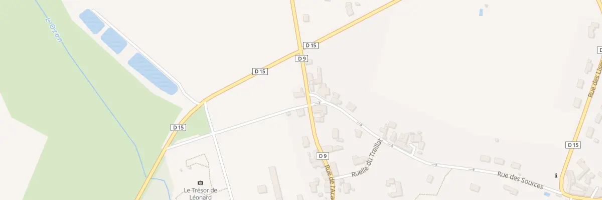 Plan du 2 Rue de l’Acadie à Monthoiron