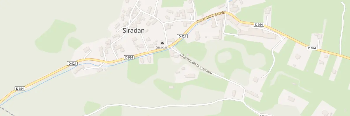 Plan du 4 Che de la Carraou à Siradan