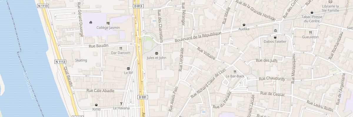 Plan du 11 Rue Londrade à Agen
