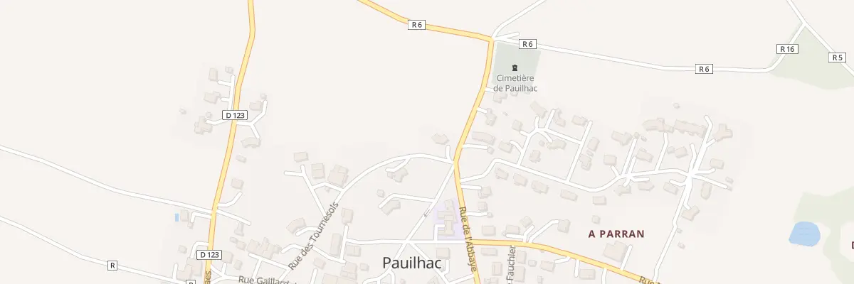 Plan du 7102 A Carabin à Pauilhac