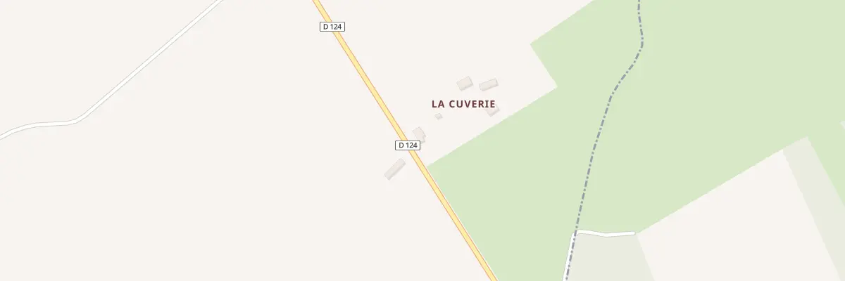 Plan du 209 La Cuverie à Villedieu-le-Château