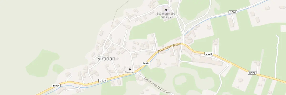 Plan du 10 Che de l’Anglade à Siradan