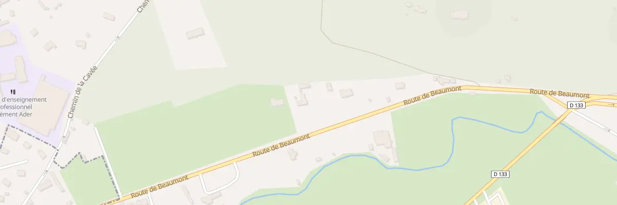 Plan du 11 Rte de Beaumont à Menneval