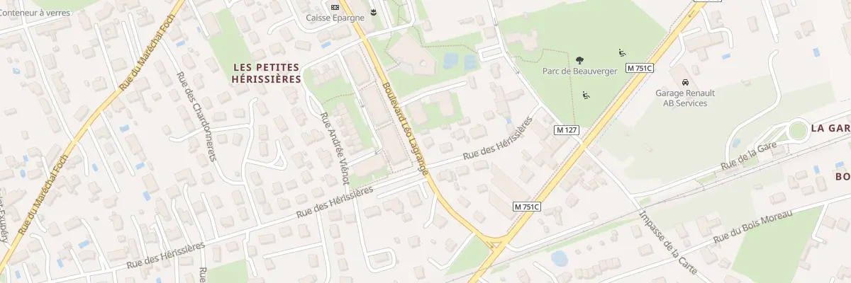 Plan du 7 Rue des Herissières à Ballan-Miré