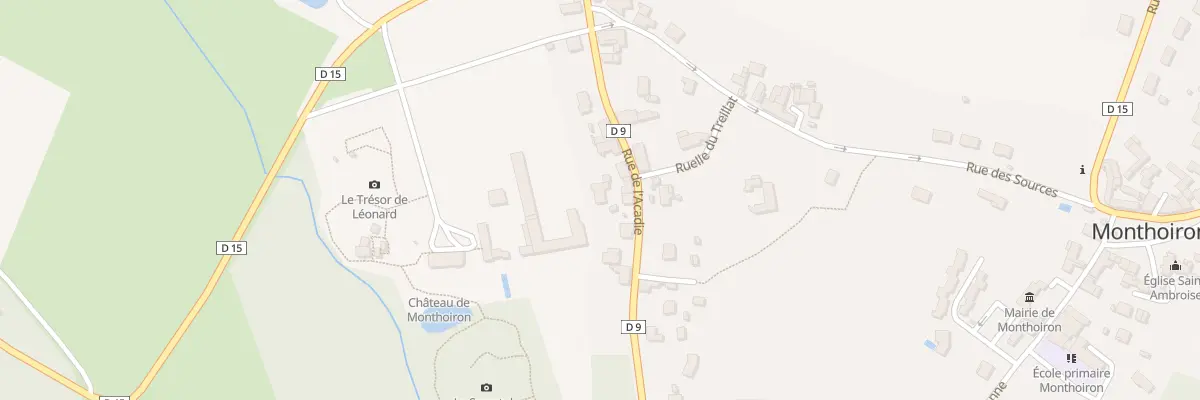 Plan du 10 Rue de l’Acadie à Monthoiron