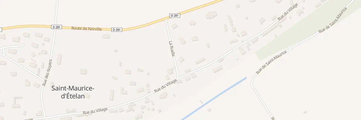 Plan du 5006 Le Village à Saint-Maurice-d’Ételan