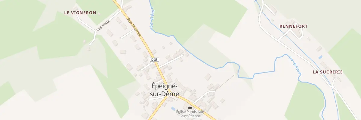 Plan du 5 Imp de la Gacherie à Épeigné-sur-Dême