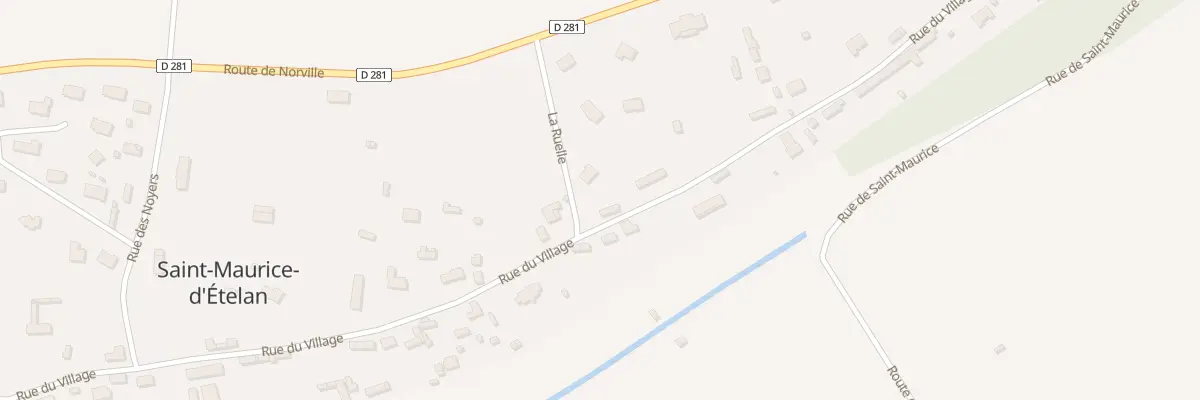 Plan du 5010 Le Village à Saint-Maurice-d’Ételan