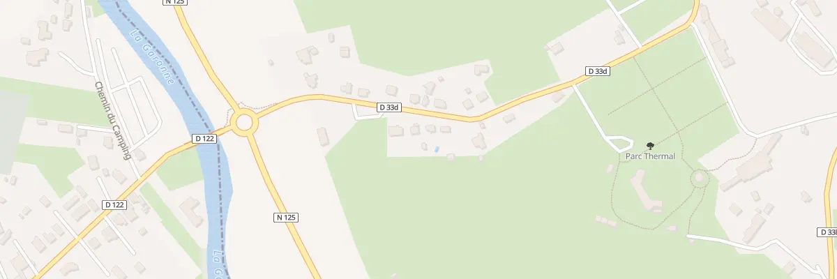 Plan du 13 Av des Thermes à Barbazan