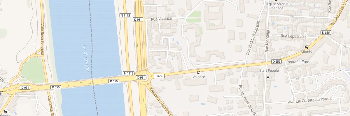 Plan du 12 Rue Descayrat à Agen