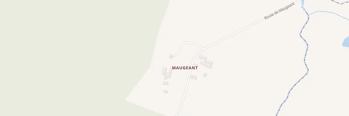 Plan du 5145A Maugeant à Monthoiron
