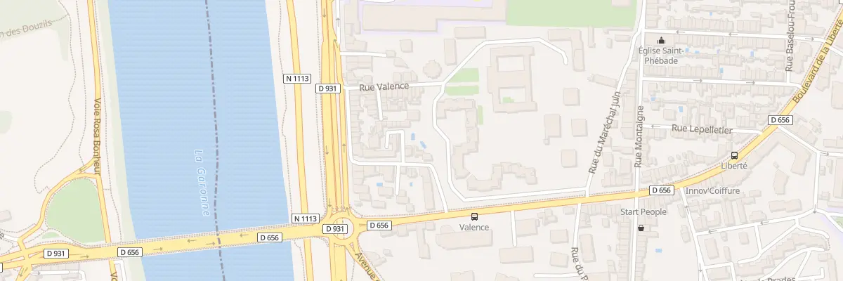 Plan du 11 Rue Descayrat à Agen