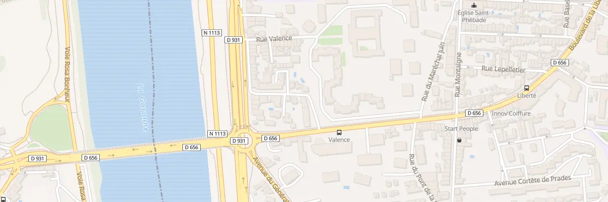 Plan du 14 Rue Descayrat à Agen