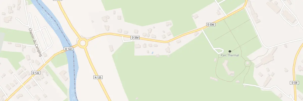 Plan du 11 Av des Thermes à Barbazan