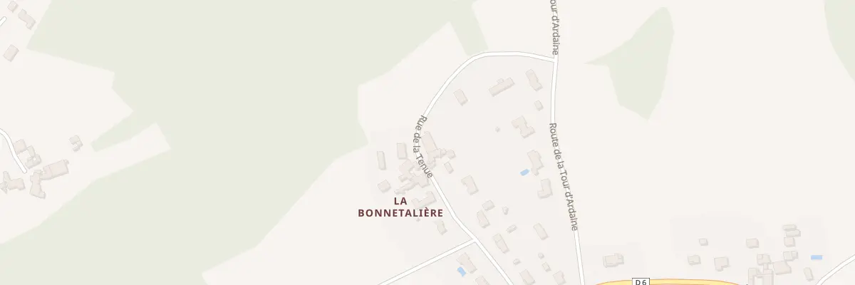 Plan du 12 Rue de la Tenue à Bonnes