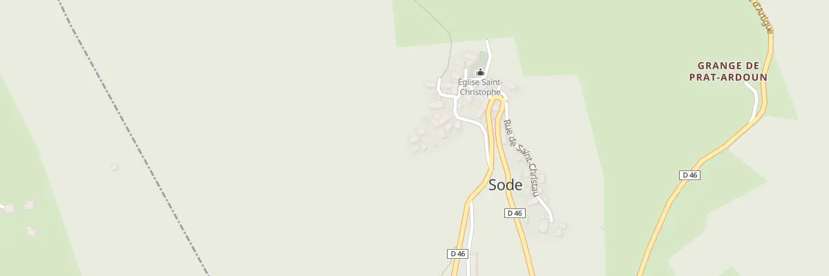 Plan du 4 Village à Sode