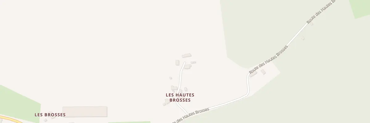 Plan du 5016 Les Hautes Brosses à Bouër