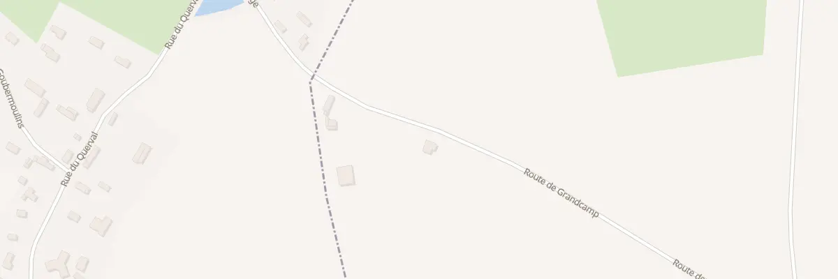 Plan du 1522 Rte de Grandcamp à Anquetierville