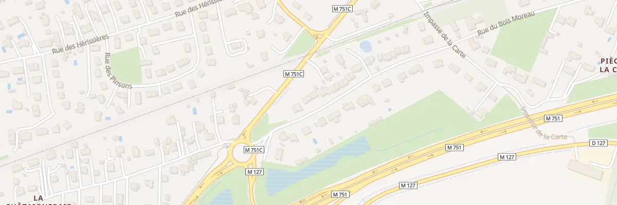 Plan du 17 Rue du Carroi Foin à Ballan-Miré
