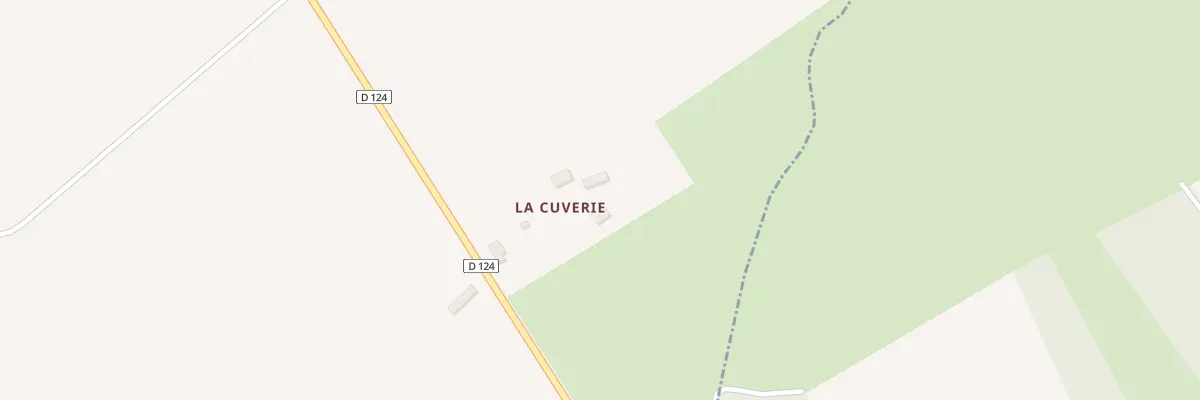 Plan du 207 La Cuverie à Villedieu-le-Château